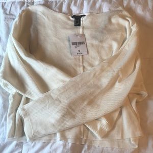 Forever 21 raw-cut top